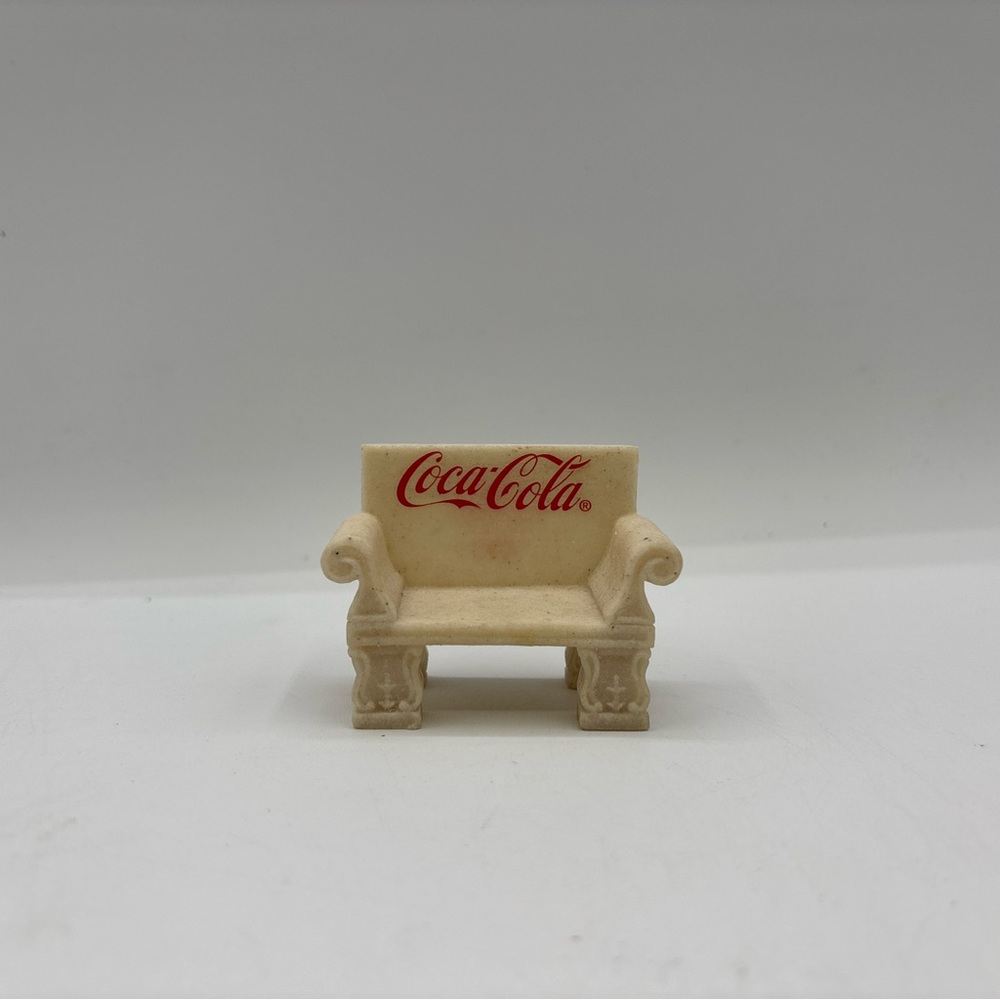 Coca-Cola Town Square Collection 2001 Vintage Park Bench Coca-Cola Advertising